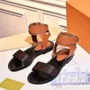 Chaussures de mariée Date Marque Femmes Woody Mules Fflat Pantoufle Deisgner Lady Lettrage Tissu Extérieur Semelle En Cuir Slide Sandal292N