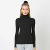 Duckwaver S~4XL Plus Size Women Sweaters Turtleneck Pullovers soft Primer Shirt Long Sleeve Casual Slim-fit Knitted Sweater 210914