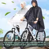 Qian Sweary Expiryed Women's Raincoat Çevre Dostu Bisiklet Yağmur Ceketi Su Geçirmez TPU Ceket Kadınlar/Erkekler Yağmur Dişli Erkekler Ceket 201015