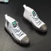 Luxury Designer Men Platform Flats Shoes Martin Boots Skateboard Trending Sneakers For Streets Web Celebrity