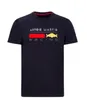 F1 racing suit men's short-sleeved T-shirt cart sweatshirt spurts summer dress car clothing custom2258