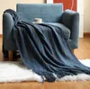 The latest knitted blankets are available in many sizes and styles, warm, blanket, bed-foot sofas, multifunctional,