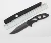 레드 스트레이트 나이프 고정 블레이드 나이프 캠핑 캠핑 생존 선물 칼 야외 도구 XMAS 선물 맨 A1950