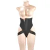 최신 허리 트레이너 + 엉덩이 리프트 바지 2 in 1 후크 클로저 속옷 코르셋 Cincher 복부 Tummy Shapewear Shaping Perfect Body Sculpting Shapers