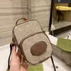 Głowa tygrysa modne torby Crossbody Trend Retro męskie i damskie designerskie litery torba na ramię na talię torebka torebka na aparat torebki na telefon