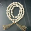 Wall Decor Wood Bead Garland Tassel String Hemp Rope Room Hanging Ornament Nordic Home Decor 6 Designs Optional BT6595