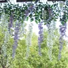 Decorative Flowers & Wreaths Encryption Artificial Flower Vine Long 110cm Tofu Pudding Fake Tree Rattan Wedding Ceiling Decoration White