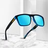 Solglasögon Fashion Classic Square Polarised Brand Design Men Women Sport Outdoor Ladies Sun Glasses UV400 Goggle Gafa de Sol 207h