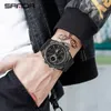 Top Luxury Zegarki Mężczyźni Wojskowy Armia Męskie Zegarek Wodoodporny Sport Wristwatch Dual Display Męski Relogio Masculino