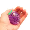 DHL Hot Party Favor Clear Stress Balls Fruit Jelly Water Squishy Cool Stuff Reliever For Adult Kids Novelty Gifts Soft Stretchy Toy BY26