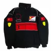 F1 Racing Suit Team Joint Long-Sleeved Jacket Retro Motorcykeljacka bil Arbetskläder Vinterbomullsjacka