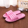 Nieuwe Slippers Dames Zomer Schoenen Indoor Home Couples Huis Badkamer Antislip Soft ins Tide om coole slipper sandalen te dragen