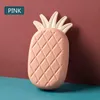 Herramientas de baño de moda, jaboneras de gran capacidad, jabones portátiles en forma de piña, soportes para platos, accesorios de baño creativos