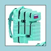 Sports à l'extérieur Sacs extérieurs Sacs d'extérieur 45L Sac à dos tactique pour hommes Femmes Grande capacité Pack de voyage Randonnée Trekking Daypacks Sky Blue Malitaire