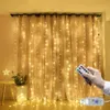 3M USB arc-en-ciel chaîne lumière LED fée guirlande rideau lumière pour fête de vacances nouvel an décoration de noël maison chambre lampe