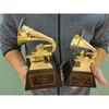 THE GRAMMYS Awards Gramophone Metal Trophy by NARAS Nice Gift Souvenir Collections Lettering4231732