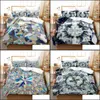 Bedding Sets Supplies Home Textiles & Garden Masonry Set Single Twin Fl Queen King Size Bed Aldt Kid Bedroom Duveter 3D 011 Drop Delivery 20