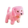 Muzyka Light Cute Pluszowe Robotic Elektroniczny Walking Smart Pet Dog Puppy Childern's Toy Cute Plushie Doll Girls Gift dla dzieci