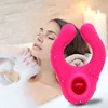 NXY Vibrator Vibrerande Penis Sleeve Ring Dildo Sugande Sexleksaker För Män Cockring Vuxen Par Clitoris Stimulera Erotisk butik 1122