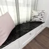 壁紙黒大理石の防水と耐油性の自己接着性の壁紙壁のステッカー浴室な浴室寝室の台所キャビネット家具