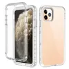 Voor iPhone 12 Case Hybrid 3in1 Zachte TPU Harde PC Full-Body Protection Phone Case voor iPhone 12 Pro Max