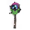 DHL Silicone Gas Mask Bong Creative Skull Pattern Acrylic Water Pipe with Sun Glasses Dry herb Smoking Oil Burner Multifunction Hookah Shish