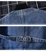 Britischer Stil Herren Denim Weste Männlich Casual Vintage Ärmellose Jacke Mode Outwear Cardigan Weste Herbst V-Ausschnitt Jeans Westen 210925