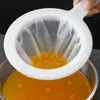 100/200/400 mesh återanvändbar nylon ultra fin filter mesh silböja sikt soja mjölkjuice kaffe mat filter kök colander verktyg