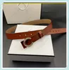 2021 Womens Belts Fashion Luxury Designer Women Casual Belt Bronze Letter C Smooth Buckle Brands Colorful Waistband For Men With Box 092303Q