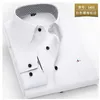 reserva aramy camicia da uomo manica lunga camicia elegante da uomo moda maschile business abbigliamento formale camicie da lavoro per ufficio bianco 220309