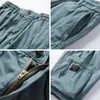 Men Summer Solid Color Casual Shorts Classic Pocket Micro-Elastic Fashion Twill Cotton Cargo Big Size 28-38 210806