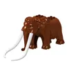 H004 Animal Building Blocks Brick Minifig Camel Mammoth Elephant Mini Action Figur Toy Gift för Barn Boy Kid