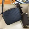 Kadınlar 2 Bir Çok Crossbody Kompozit Çanta Büyük SOHO Disko Küçük Pockette Kayış Zincir Omuz Çantaları Kaplı Tuval ile Yan