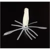 Przynęty Przynęty 10pcllot 105 cm 8G 3D Eye Luminous Squid Pvc Wędka Przynęta Miękka przynęty Przynęty pesca wędkarstwo tackl jllnsq sport777744415148