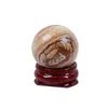 Nyhetsposter Crystal Ball Natural Ornament Poggraphy Hem Craft Balls Clear Props Dekorativa Söt Magic Sphere Decoration S1W9