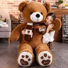 Nya högkvalitativa 4 färger nallebjörn med halsduk fyllda djur bär plysch leksaker dollkudde barn älskare födelsedag baby gåva q076343081