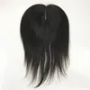 Base di seta Virgin European Human Hair Toppers per le donne 13x12cm Il colore naturale può essere tinto