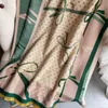 Ny klassisk design cashmere halsduk för män och kvinnor vinter cashmere scarfs stora brev mönster pashminas sjalar halsdukar