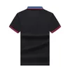 디자인 럭셔리 짧은 소매 유럽 망 Teespolos 자수 패턴 티셔츠 최고 품질의 봄 몽타주 폴로 디자이너 Tshirts 패션 무료 패킷 메일