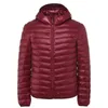 Över storlek 11XL 5XL 8XL Män för kappor Mäns Down Jacket Ultra Light Down Jacket Men Windbreaker Feather Parka 211129