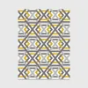Северный геометрический стиль желтый серый узор ковровая гостиная ковер диван для кофейных таблиц шкурут спальня кроватью кровати 210301