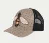 Classic top quality snake tiger bee cat canvas featuring men baseball cap with box dust bag fashion women sun hat bucket hat1990706