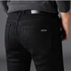 Jeans classici da uomo Jean Homme Pantalones Hombre Uomo Mannen Soft Black Biker Masculino Salopette di jeans Pantaloni da uomo 211008