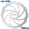 Freios de bicicleta Hiland 203mm / 180mm / 160mm / 140mm 6 polegadas Freio de disco rotor de aço inoxidável para MTB Mountain Road Cruiser Peças de bicicleta