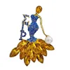 Free Shrine & Mason Products Luxury Dance Lady DOI Lapel Pin Daughters of Isis Daughter D O I Brooch D.O.I