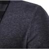 Covrlge Mens Swetry Z Długim Rękawem Sertigan Mężczyzna Pull Style Cardigan Clothings Moda Casual Mężczyźni Knitwear Sweter Płaszcze MZL047 211018