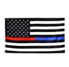 90*150 cm Noir Drapeau Américain Polyester Aucun Quartier Ne Sera Donné US USA Historique Protection Bannière Drapeau Double Face Intérieur