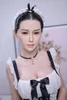 158cm Japanese LifeLike Full Body Sex Poupées avec Squelette en métal Squelette Skeleton Outfit Blanc Skin Adulte Oral Love Poupée Vagin Real Chatte Fake Ass Fake Ass Sex Toys pour hommes