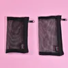 Nail Art Kits BEAUTYBIGBANG Black Cosmetic Bag Travel Makeup Case Women Zipper Products Organizer Storage Pouch