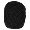 Clothing Yarn JEYL 50m String Jute Rope For Crafts Scrapbooking Gardening - Black